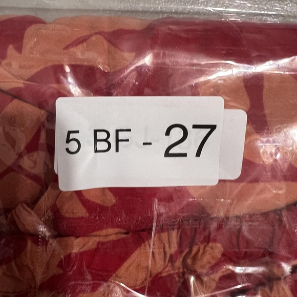 Manuheali'i Tank Top Womens Medium Red Hawaiian Floral Adjustable Strap Hawaii - Picture 9 of 9